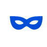 Blue VPN feature icon for public wi-fi protection