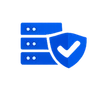 Blue VPN feature icon for wireguard support