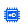 Blue VPN feature icon for kill switch support