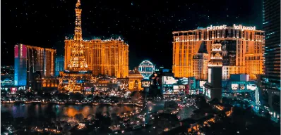Las Vegas skyline for the Nevada USA VPN location